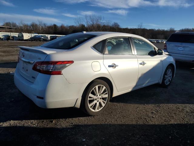 NISSAN SENTRA S 2013 white  gas 3N1AB7AP1DL757049 photo #4