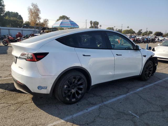 TESLA MODEL Y 2020 white  electric 5YJYGDEE2LF053413 photo #4