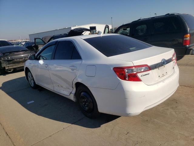 TOYOTA CAMRY HYBR 2012 white  hybrid engine 4T1BD1FK4CU057161 photo #3