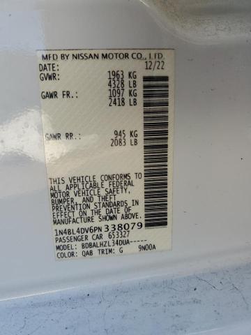 2023 NISSAN ALTIMA 1N4BL4DV6PN338079