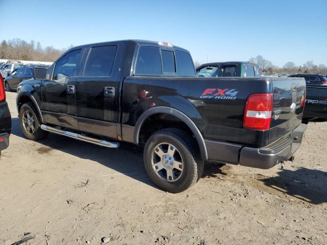 FORD F150 SUPER 2006 black crew pic gas 1FTPW14506KB52463 photo #3
