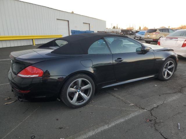 BMW 650 I 2010 black  gas WBAEB5C52AC226140 photo #4