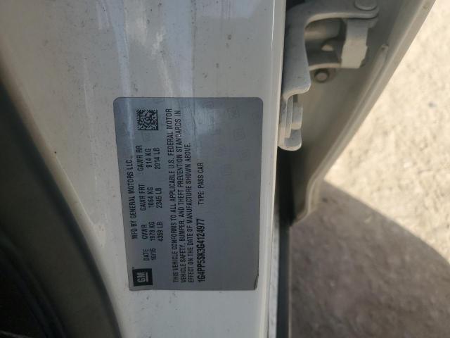 2016 BUICK VERANO 1G4PP5SK3G4124977