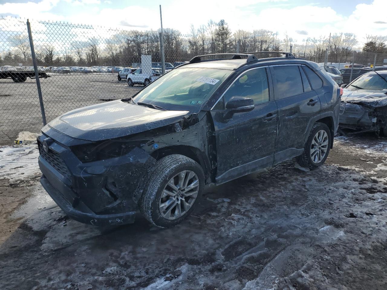 Lot #3052610147 2021 TOYOTA RAV4 XLE P