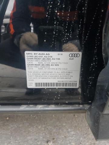 2018 AUDI Q3 PREMIUM - WA1BCCFS7JR023986