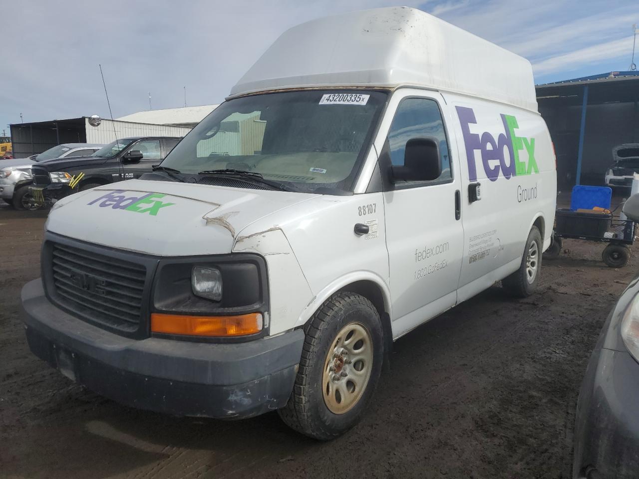  Salvage GMC Savana