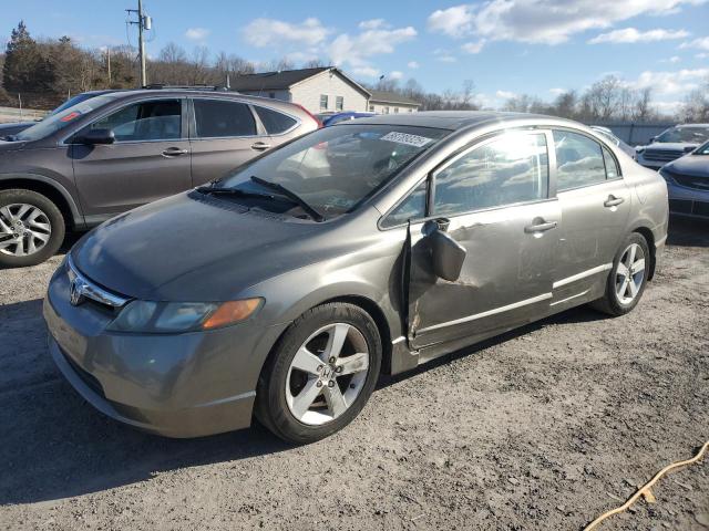 HONDA CIVIC EX 2006 gray  gas 1HGFA168X6L012658 photo #1