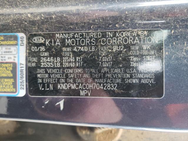 2017 KIA SPORTAGE L - KNDPMCAC0H7042832