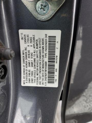 2015 HONDA CIVIC SE 2HGFB2F78FH556681