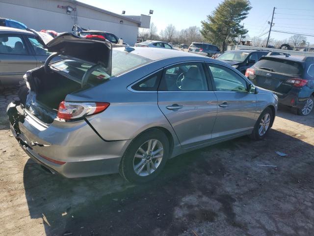 HYUNDAI SONATA SE 2016 gray sedan 4d gas 5NPE24AF2GH389389 photo #4