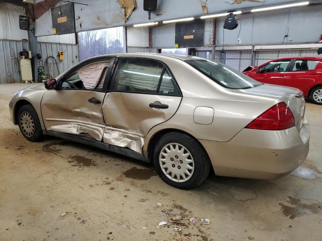 HONDA ACCORD VAL 2007 gold  gas 1HGCM56197A121159 photo #3