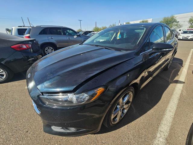 FORD FUSION SE 2014 blue sedan 4d gas 3FA6P0H71ER364187 photo #3