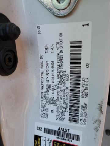2016 TOYOTA TUNDRA CRE - 5TFHY5F11GX521190