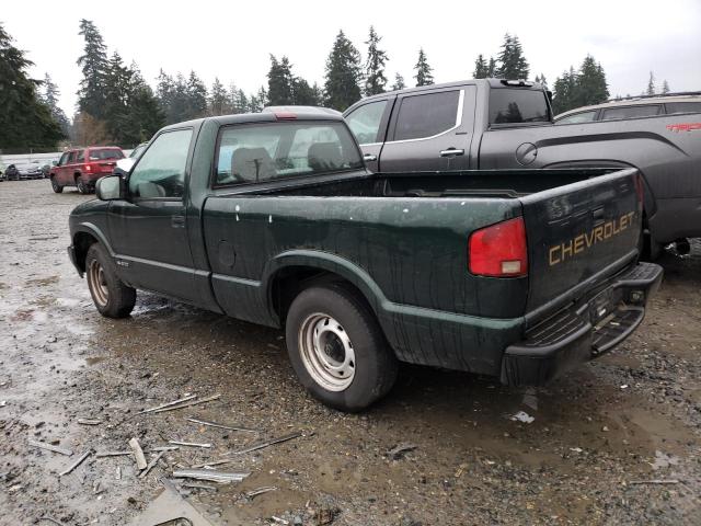 CHEVROLET S TRUCK S1 2002 green  gas 1GCCS14WX28227485 photo #3