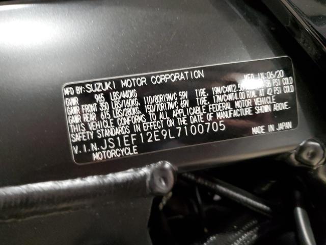 2020 SUZUKI DL1050 RC JS1EF12E9L7100705