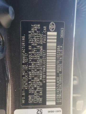 2018 TOYOTA CAMRY L - 4T1B11HK6JU027677