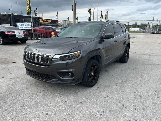 JEEP CHEROKEE L 2019 gray  flexible fuel 1C4PJLLX4KD243375 photo #3