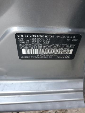 2019 MITSUBISHI MIRAGE G4 - ML32F3FJ0KHF07063