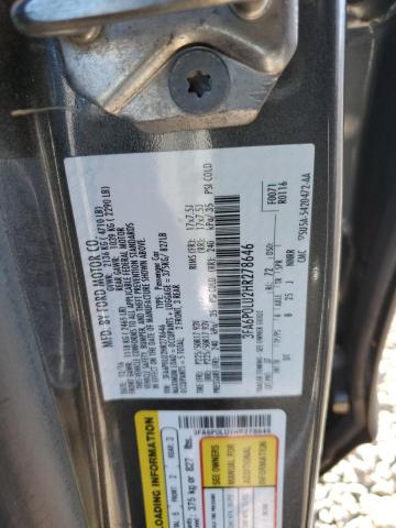 2017 FORD FUSION SE - 3FA6P0LU2HR278646
