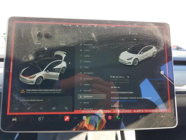 2021 TESLA MODEL 3 - 5YJ3E1EB8MF872884