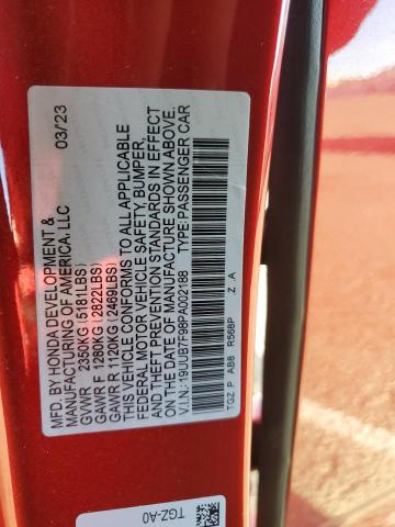 2023 ACURA TLX TYPE S - 19UUB7F98PA002188