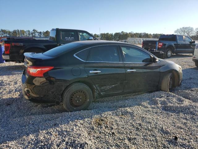 NISSAN SENTRA S 2017 black  gas 3N1AB7AP5HY295605 photo #4