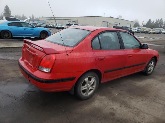 HYUNDAI ELANTRA 2003 red  gas KMHDN45D03U605182 photo #4