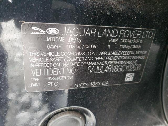 2016 JAGUAR XF PRESTIG - SAJBE4BV8GCY02638