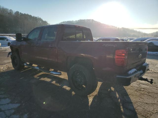 CHEVROLET SILVERADO 2015 maroon  gas 3GCUKREC9FG186211 photo #3