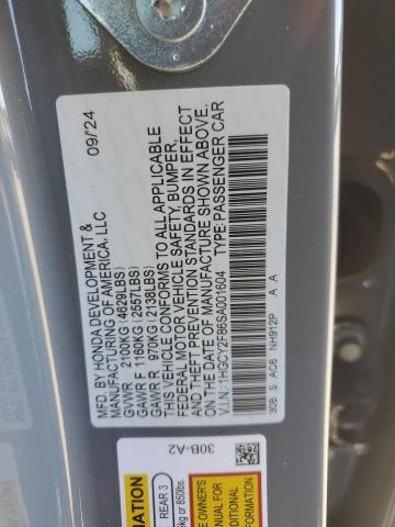 2025 HONDA ACCORD TOU - 1HGCY2F86SA001604