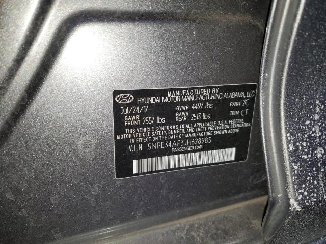 2018 HYUNDAI SONATA SPO - 5NPE34AF3JH628985
