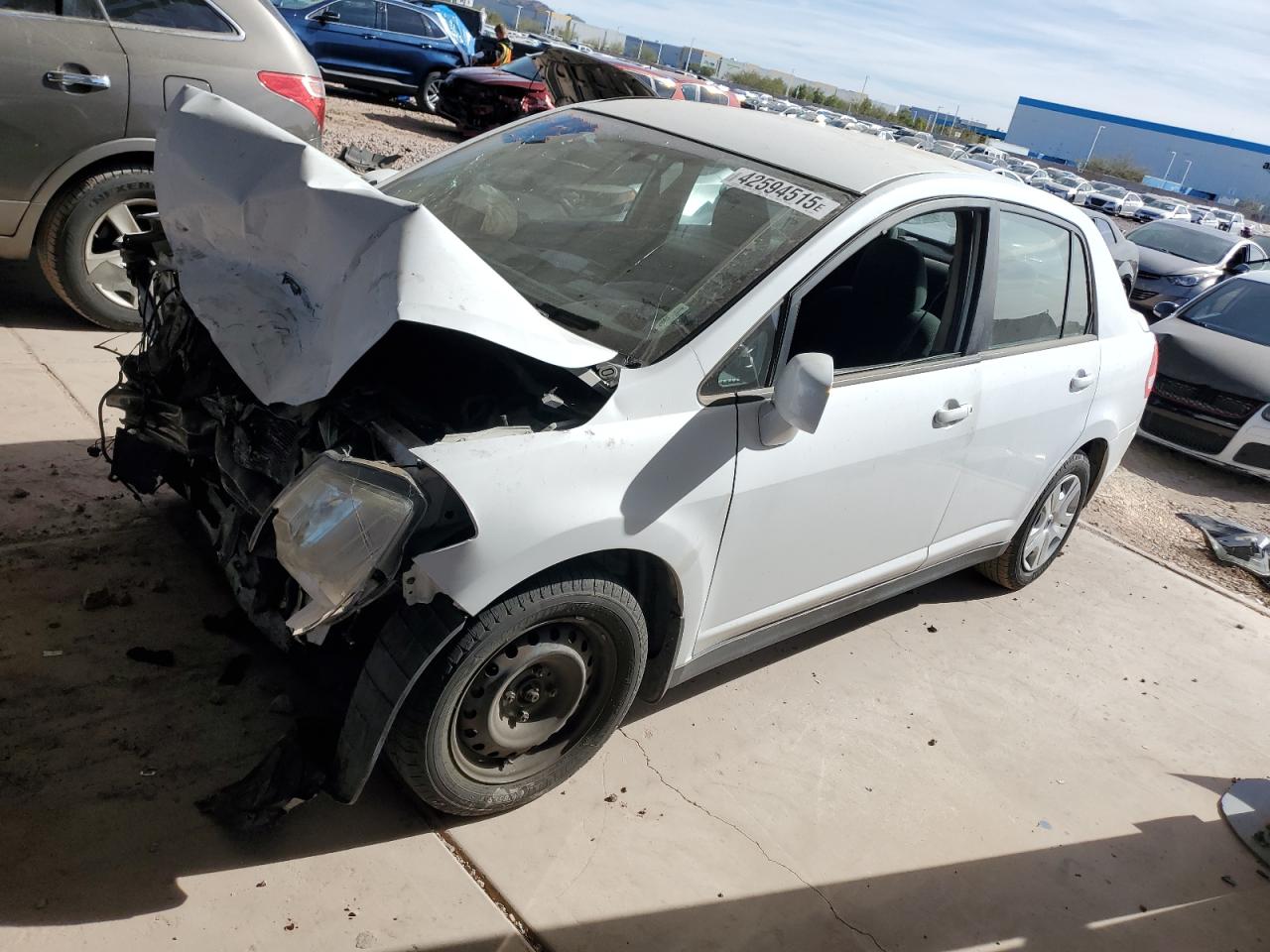  Salvage Nissan Versa