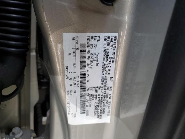 2016 FORD FOCUS SE 1FADP3F26GL206882