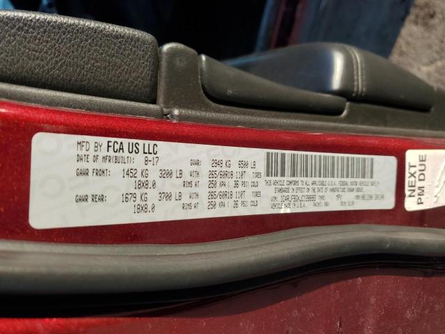 2018 JEEP GRAND CHER - 1C4RJFBGXJC128893