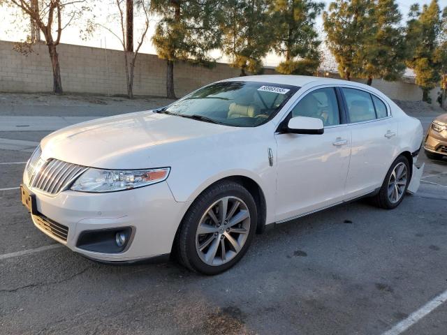 LINCOLN MKS 2010 white  gas 1LNHL9DR1AG604619 photo #1