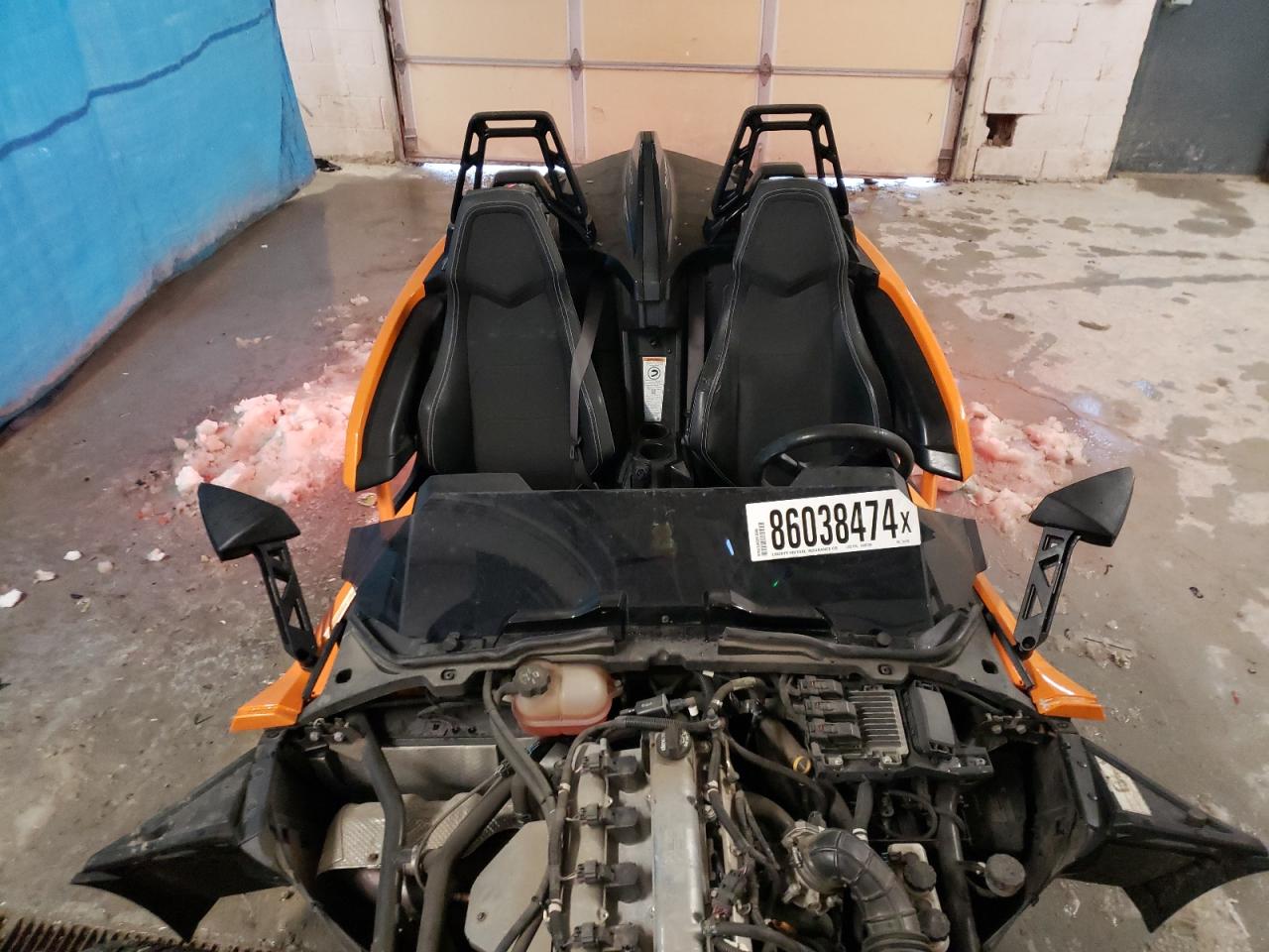 Lot #3051385648 2019 POLARIS SLINGSHOT