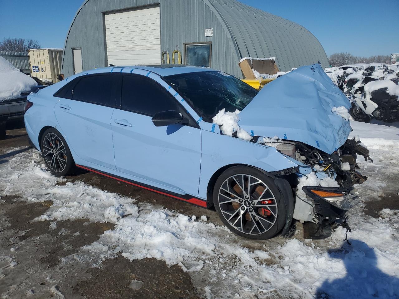 Lot #3210809957 2023 HYUNDAI ELANTRA N