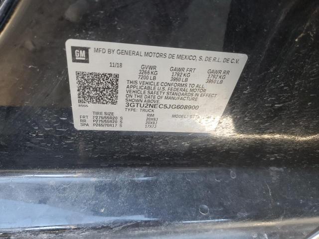 2018 GMC SIERRA K15 - 3GTU2NEC5JG608900