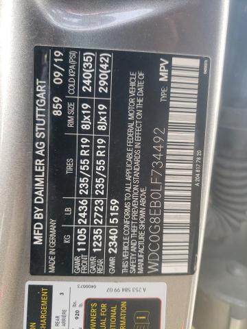 2020 MERCEDES-BENZ GLC 300 4M WDC0G8EB0LF734492