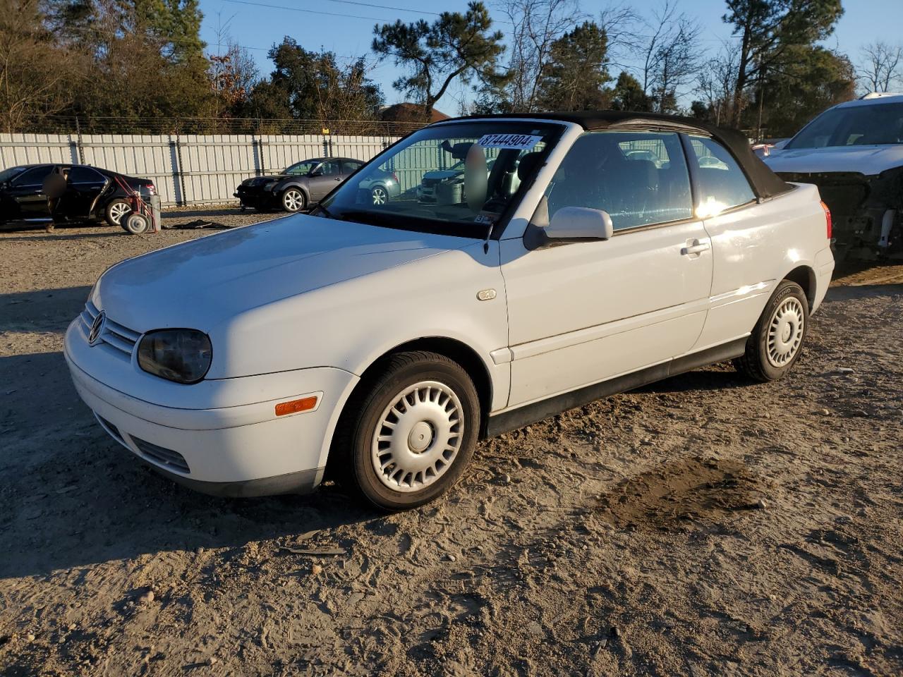 Lot #3048380761 2001 VOLKSWAGEN CABRIO GLS