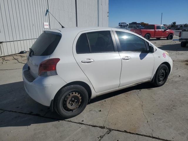 TOYOTA YARIS 2009 white  gas JTDKT903895258569 photo #4