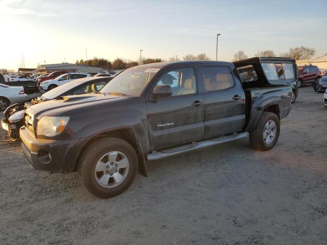 TOYOTA TACOMA DOU 2007 black  gas 5TELU42N77Z337146 photo #1