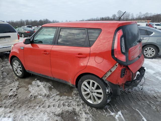 KIA SOUL + 2017 red  gas KNDJP3A51H7472920 photo #3