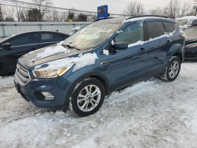 FORD ESCAPE SE 2018 blue  gas 1FMCU9GDXJUB01194 photo #1