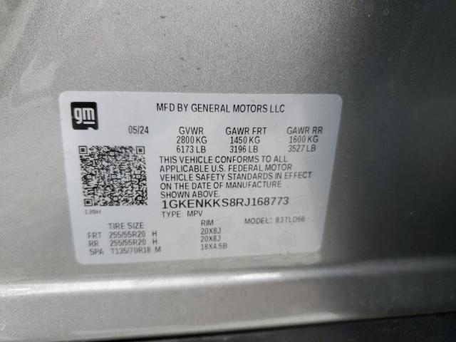 2024 GMC ACADIA UPL 1GKENKKS8RJ168773