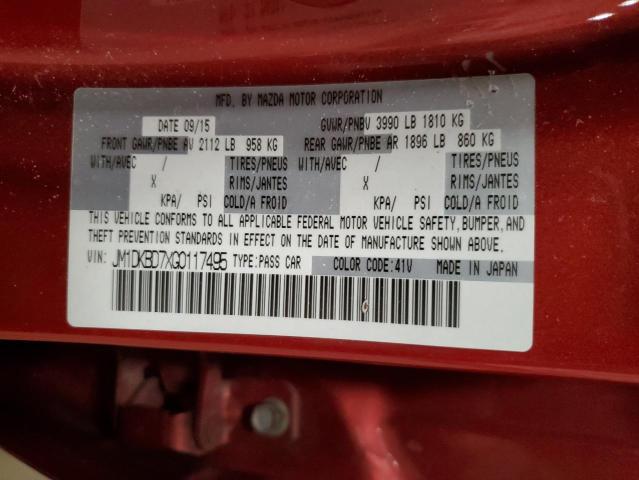2016 MAZDA CX-3 GRAND - JM1DKBD7XG0117495