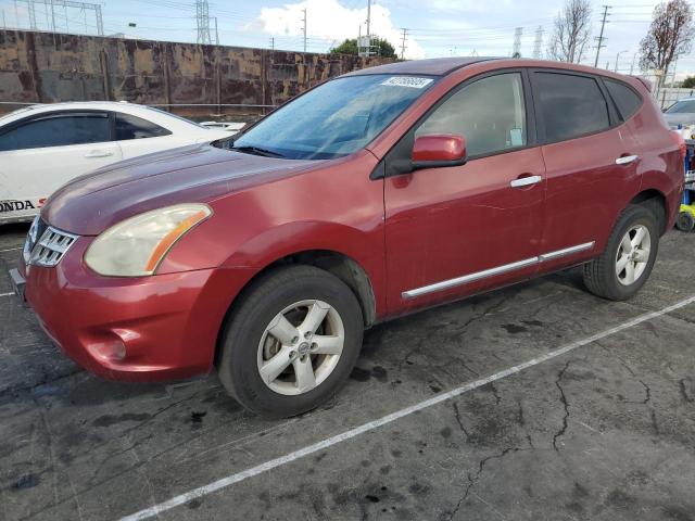 NISSAN ROGUE S 2013 red  gas JN8AS5MT8DW539599 photo #1