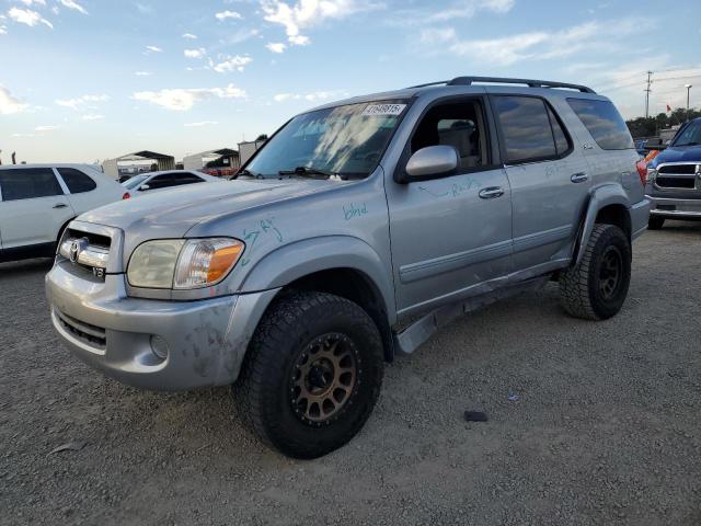 TOYOTA SEQUOIA SR 2006 silver  gas 5TDZT34A86S274233 photo #1