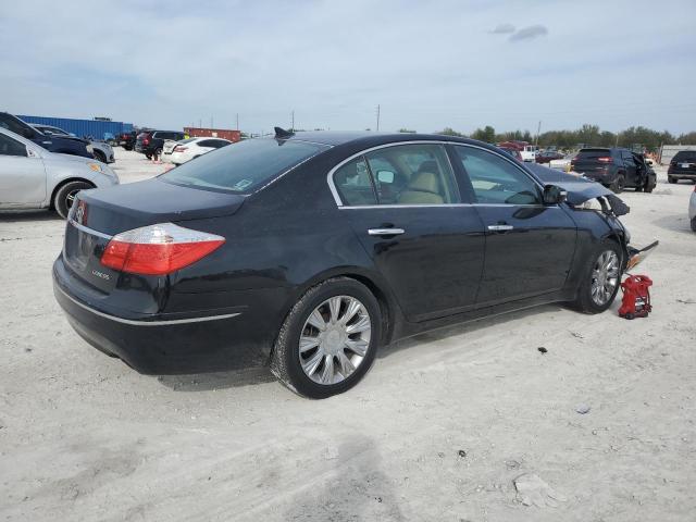 HYUNDAI GENESIS 3. 2010 black  gas KMHGC4DE2AU105762 photo #4