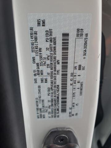2021 LINCOLN CORSAIR - 5LMCJ1D96MUL16258